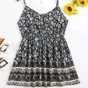*4 for $30* Floral Babydoll Cami